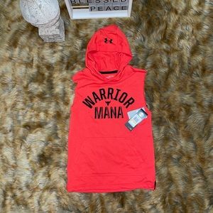 New! UnderArmour Project Rock Hoodie Tank